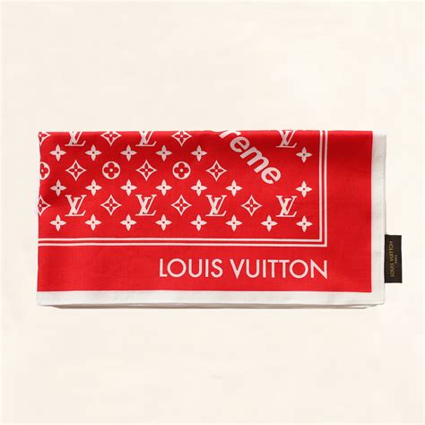 louis vuitton supreme bandana cheap|louis vuitton squares.